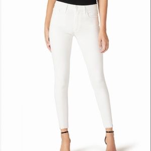 JOE’S High Rise Skinny Ankle Jeans Raw Cuff NWT SZ 30